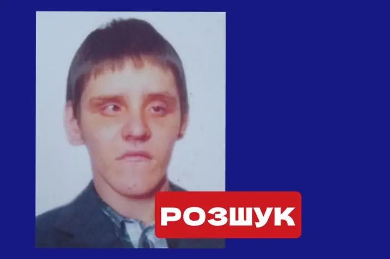 В Овруцькій громаді зник 22-річний Микола Старовойт: має ДЦП та труднощі з мовленням