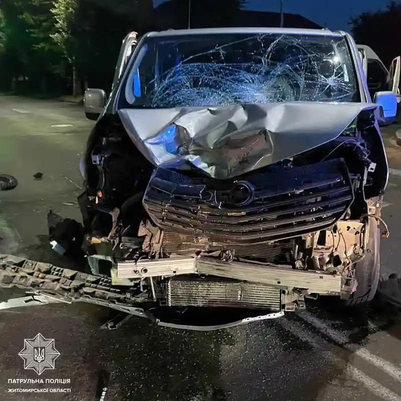 Липнева статистика ДТП на Житомирщині: 28 травмованих та 6 загиблих