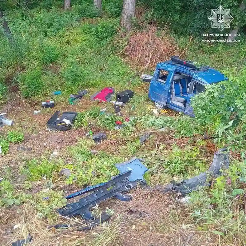 Липнева статистика ДТП на Житомирщині: 28 травмованих та 6 загиблих